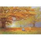 Autumn Leaves 28x20, Framed Canvas