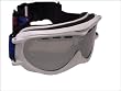 Divine FROST Snow Goggles - Shiny Glass Frame/Silver Flash Smoke Lens