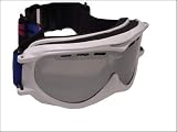 Divine FROST Snow Goggles - Shiny Glass Frame/Silver Flash Smoke Lens