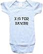 X IS FOR XAVIER / Hurry Up - Name-series - White or Blue Onesie / Baby T-shirt