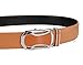 X Xhtang Men's Ratchet Belt Genuine Leather Slide Belts Adjustable