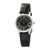Sartego Femmes SED671B Tol&egrave;de bracelet en cuir Montre &agrave; quartz