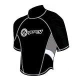 Boys OSX Osprey Wetsuit Rash Vest Black 8-9 New