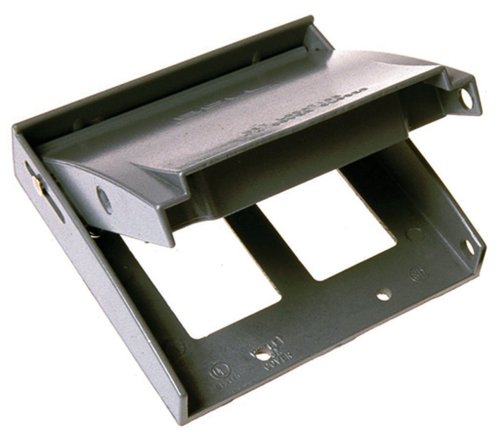 Raco 5045-0 2-Gang Device Cover