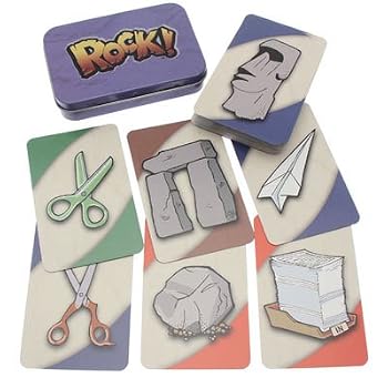 Rock! Travel Game To Go Tin
