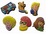 Scooby Doo Shoe Charms 6 pc Set - Jibbitz Croc Style