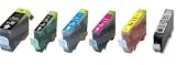 Combo Pack PGI-220/CLI-221 (Both Blacks + 3 CLR + 1 Grey) With Chip