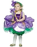 Infant Pretty Iris Flower Fairy Costume (Purple is Lighter Than Appears in Photo)
