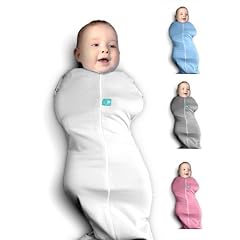Zip Up Baby Swaddle 0,2 TOG - Ganzk�rper Pucksack / Pucken, Entpuck-Hilfe, Neugeboren bis ein Jahr, Bio-Baumwolle