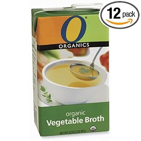 O Organics Vegetable Broth, 32 Ounce Boxes (Pack of 12)