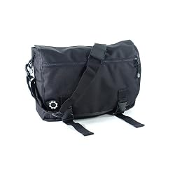 DadGear Messenger Diaper Bag - Black