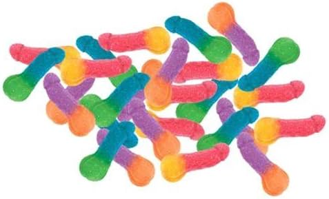 Hott Products Bachelorette Party Favors Pecker Patch Sours Soft Candy by Bachelorette Party Favors