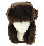 Cejon Earflap Hat Brown