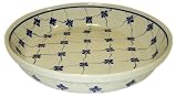 Review Teresa Beach Polish Pottery B04380 / Teresa Beach Polish Pottery 9 Inch Pie Pan, Country Trellis pattern