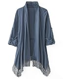 Spiegel Lace Trimmed Cardigan