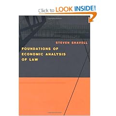Foundations of Economic Analysis of Law
