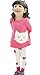 Upopby Cute Baby Girls Clothes Pants Sets Cartoon 2pcs Top and Legging Outfits