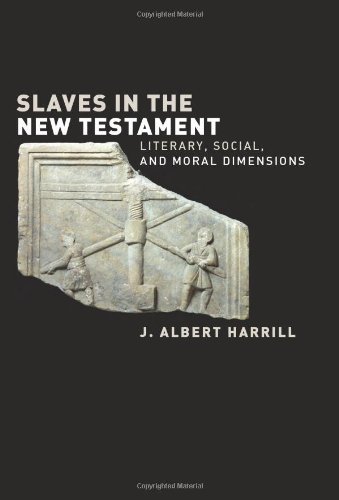 Slaves in the New Testament: Literary, Social, and Moral Dimensions