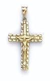 14K CRUCIFIX PENDANT - GH17016