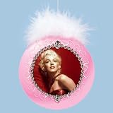 Kurt Adler MA4102 Marilyn Monroe Glass Ball Ornament, 80mm