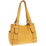 Tignanello Perfect 10 Pebble Studded Shopper,Maize,one size