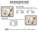 4 Dog Booties