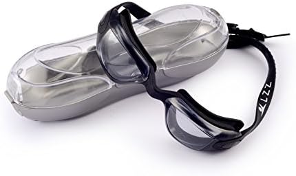 Kids Swim Goggles,Use Anti-fog &amp; Uv Proof Lens - Watertight - Easily Adjustable Straps With Quick Release Technology For Tangle Free Hair - Wide Angle Vision - Soft Nose Piece - Free Premium Protective Case