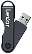 Lexar JumpDrive TwistTurn 32 GB USB 2.0 Flash Drive LJDTT32GASBNA (Gray)