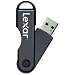 Lexar JumpDrive TwistTurn 32 GB USB 2.0 Flash Drive LJDTT32GASBNA (Gray)