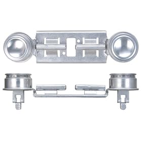 GE WB29K17/WB16K10026 Gas Range Double Burner Assembly