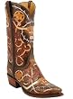 Lucchese Classics Barb Wire Hand Tooled Mens #L1358