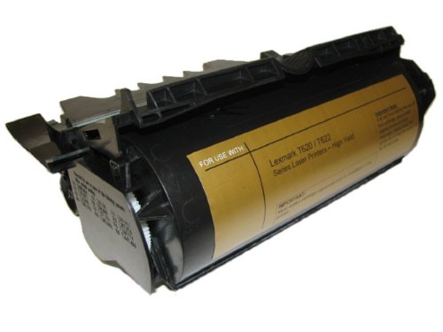 V7 12A6865 Black Toner Cartridge for Lexmark T620 H 30K (TLK1T620)