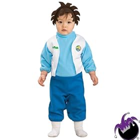 Dora The Explorer - Go Diego Go! - Diego EZ-On Romper Costume (Boy - Infant 6-12 Months)