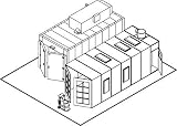 POWDER COATING SYSTEM (10W X 9H X 22D)