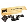 CHILDREN'S WOODEN BOXED DOMINOES SET [Toy]