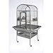 Prevue Pet Products Small Dometop Bird Cage 3161W, Pewter Hammertone