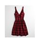 Lucy Love Womens Whitney Dress - Berry X Med