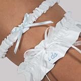 Embroidered I Do Wedding Garter Set One Keepsake, One Tossing WHITE 41dfdV859WL. SL160 Embroidered I Do Wedding Garter Set One Keepsake, One Tossing WHITE