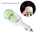 Doopro (TM) Car Air Purifier Portable Essential Oil Diffuser Aromatherapy Humidifier with Ultrasonic Cool Mist Aroma Humidifier Diffusers and Waterless Auto Shut-off with Car Charger (Green)