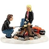 Department 56 Original Snow Village Harley Campfire Accessory, 2.95-Inch