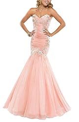 Sexy Mermaid Chiffon Lace Beaded Applique Cocktail Evening Dress/Homecoming Dress/Prom Dress/Wedding Dress 