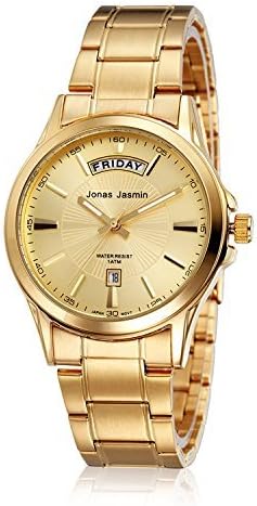 Affute Sekonda Men's Quartz Watch Gold Plated Stainless Steel White Dial