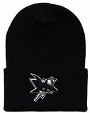 Vintage High-Bulk San Jose Sharks Black Cuff Beanie