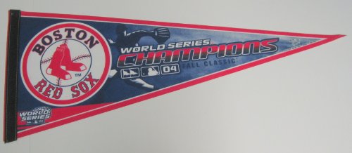 2004 World Series Champions Fall Classic Boston Red Sox Officially Licensed Win Craft MLB Baseball Felt Pennant