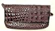 Kate Landry Purple Croc Wallet Clutch