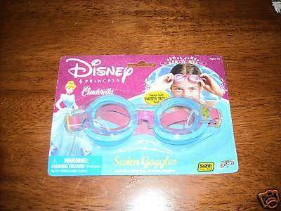 Disney Princess Swimming Accessory - Cinderella goggles unbelievable Disney Princess Swimming Accessory - Cinderella goggles unbelievable