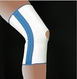 Alpha Medical Dual Spiral Stay Open Patella Compressive Support Knee Brace X-Large