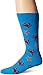 Hot Sox Men's Crab and Starfish Crew Sock