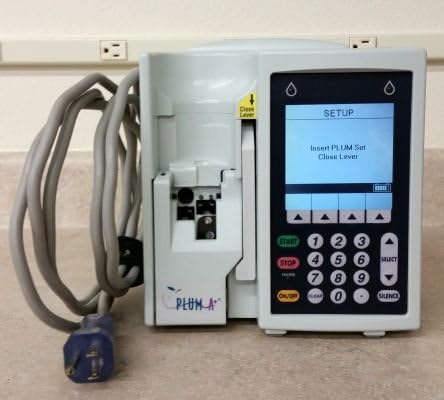 Hospira Pole Mounted Iv Pump Plum A+ Sw 12.3