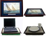 America's Cup: On the Wind Lap Desk - Bean Bag Lap Desk for Laptop Computer or Meals - Other Designs Available